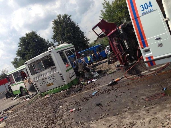 Крупная авария под Подольском